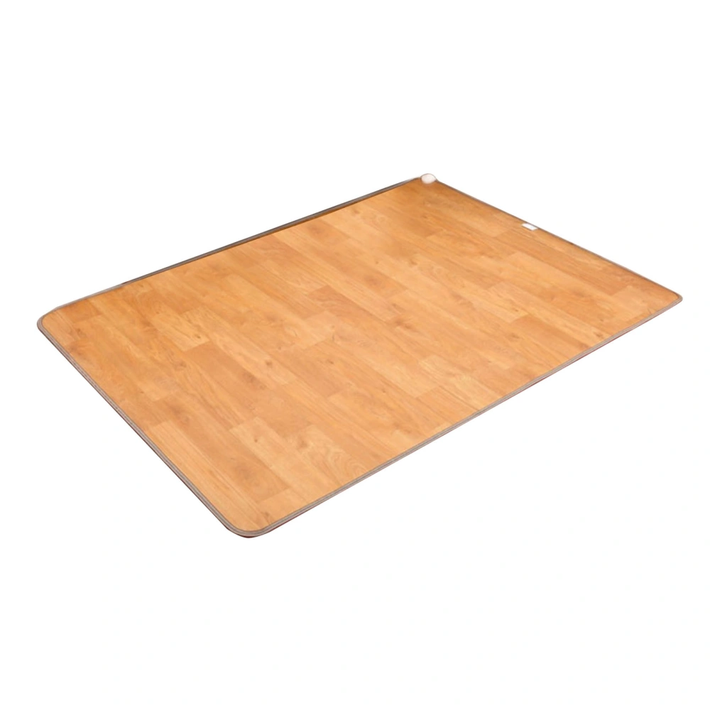 Floor Heating Mat Digital Display Timing Fuction Temperature Fixing Home Foot Warming Pad Light Wood Grain 50x55cm/20x22in