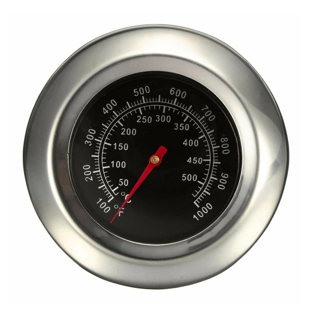 Oven Thermometer Stainless Steel Wide Temperature Range Meat Thermometer for Kitchen Cooking Barbecue