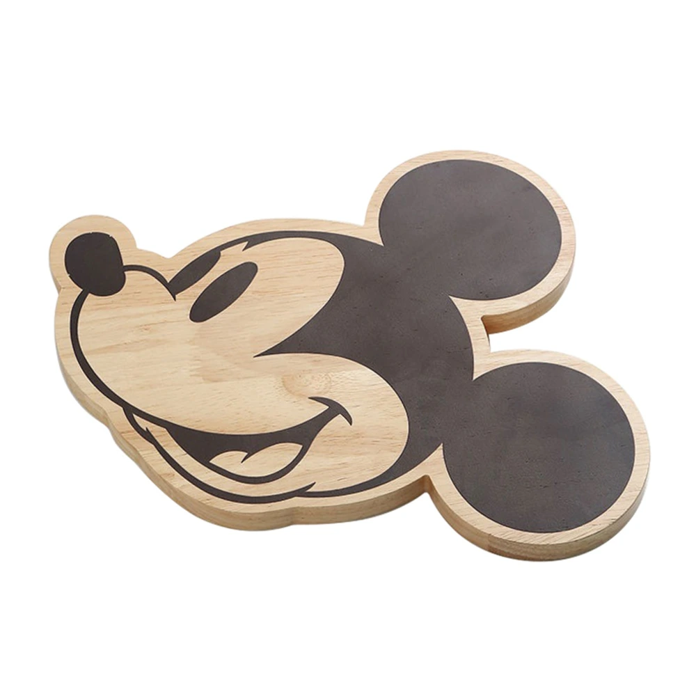 Cutting Board Wooden Mouse Design Easy Cleaning Food Tray Plate for Cooking Kitchen Mouse Cutting Board