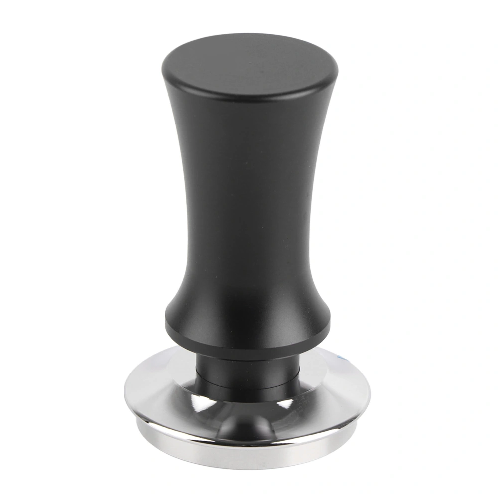 Coffee Tamper Coffee Powder Press Hammer Stainless Steel Constant Pressure for Coffee Accessories Black 53mm