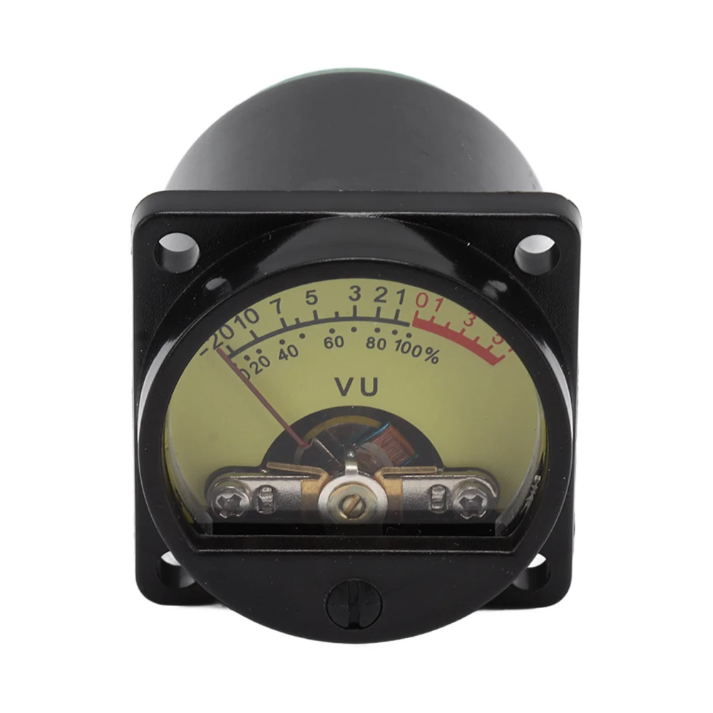 VU Panel Meter 500UA Warm Back Light Recording 5DB Drive Module Simple Adjustment Audio VU Panel Meter