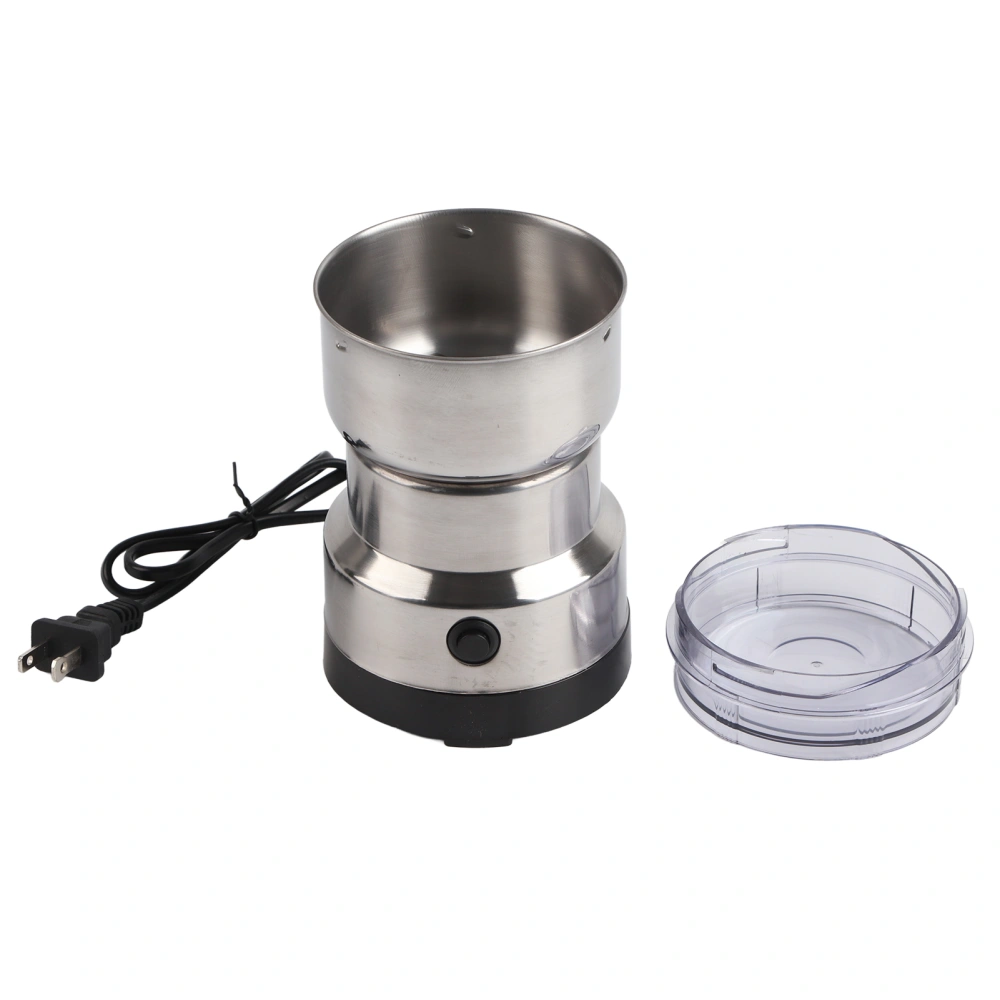 Electric Grinding Machine Mini Stainless Steel 4 Blade Miller Portable Grains Grinder Kitchen Utensil US Plug 110V