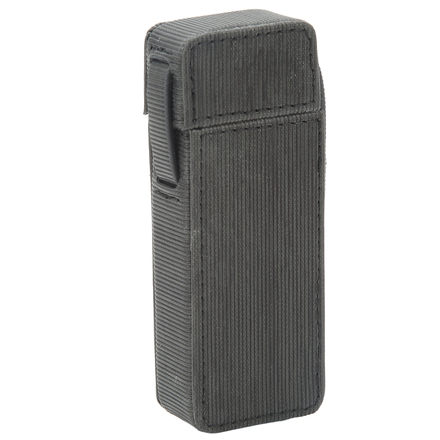 Cigarette Case PU Waterproof Buckle Design Retro Delicate Cigarette Box Gifts for Men Black