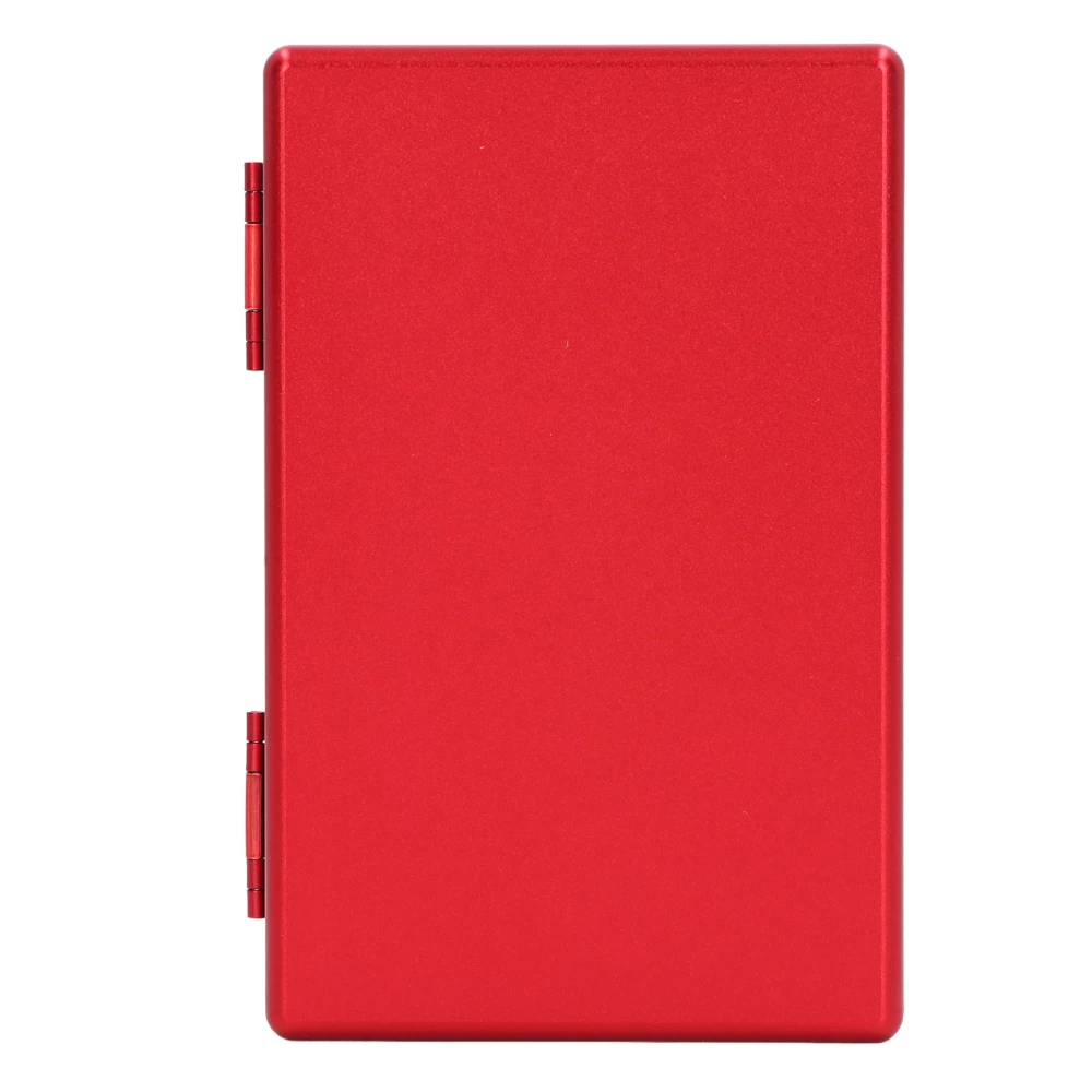 Fine Cigarettes Case for 20pcs Aluminum Alloy Extended Thin Cigarette Box Automatic Popping Up Cigarette Holder Red