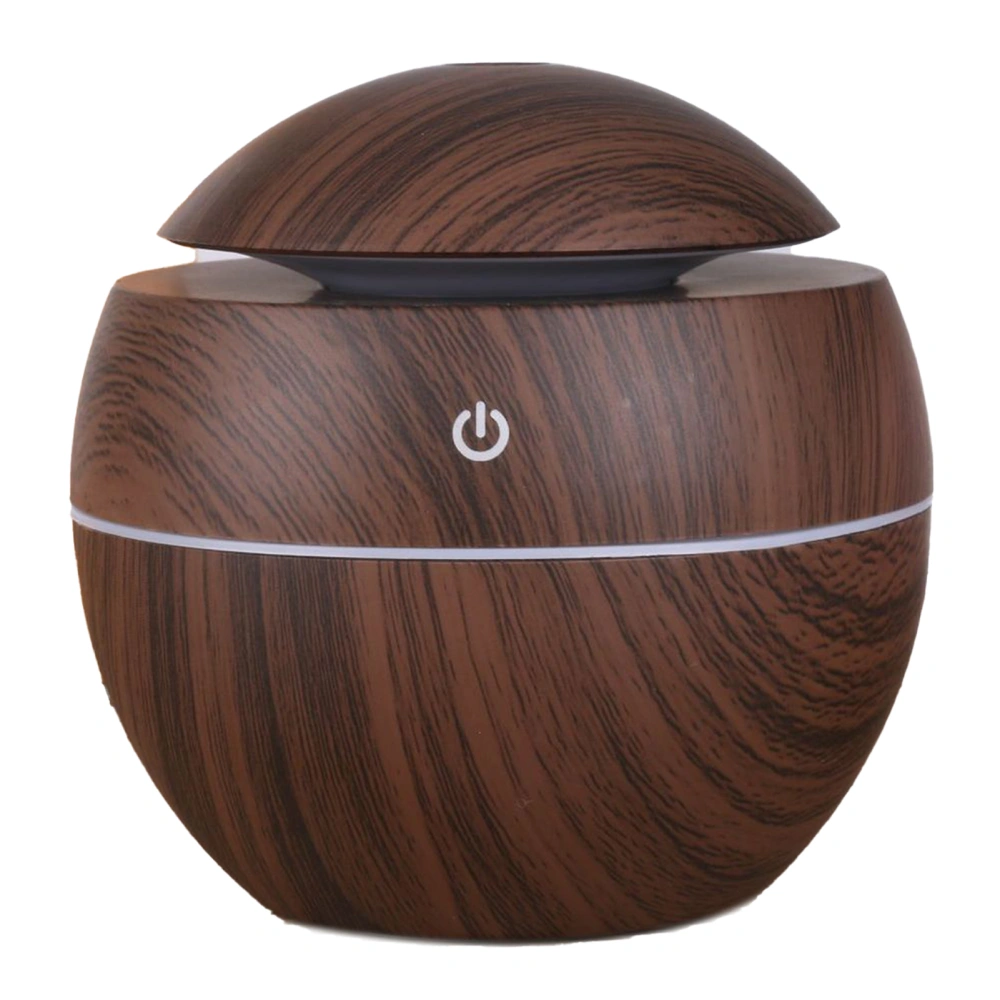 Wood Grain Humidifier Compact Portable 5V 2W USB Humidifier for Bedrooms Living Rooms Office Car