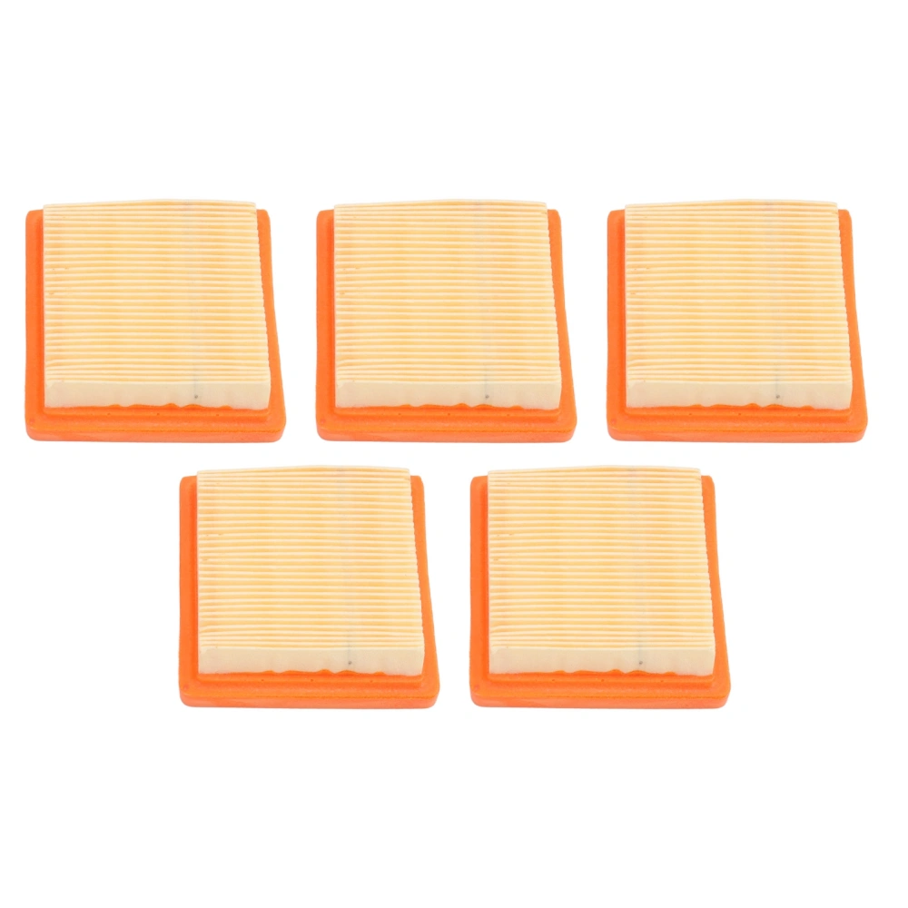 5PCS Trimmer Air Filter Panel Filter Paper Trimmer Air Filter Replacement for Stihl FS91 Garden Tool