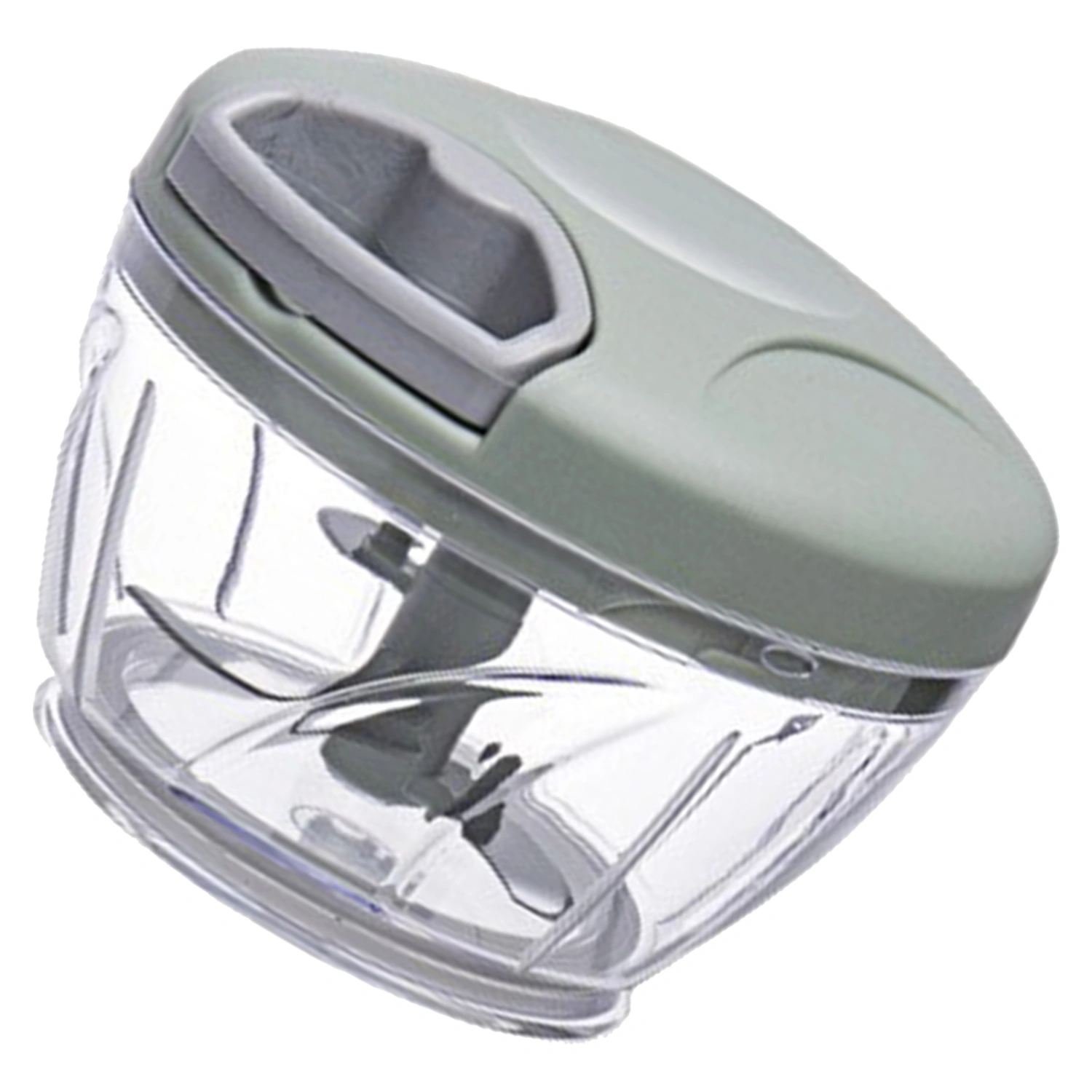 500ml Meat Grinder Manual Fruit Vegetable Nuts Herbs Chopper for Kitchen Cooking Green Garlic Cutter