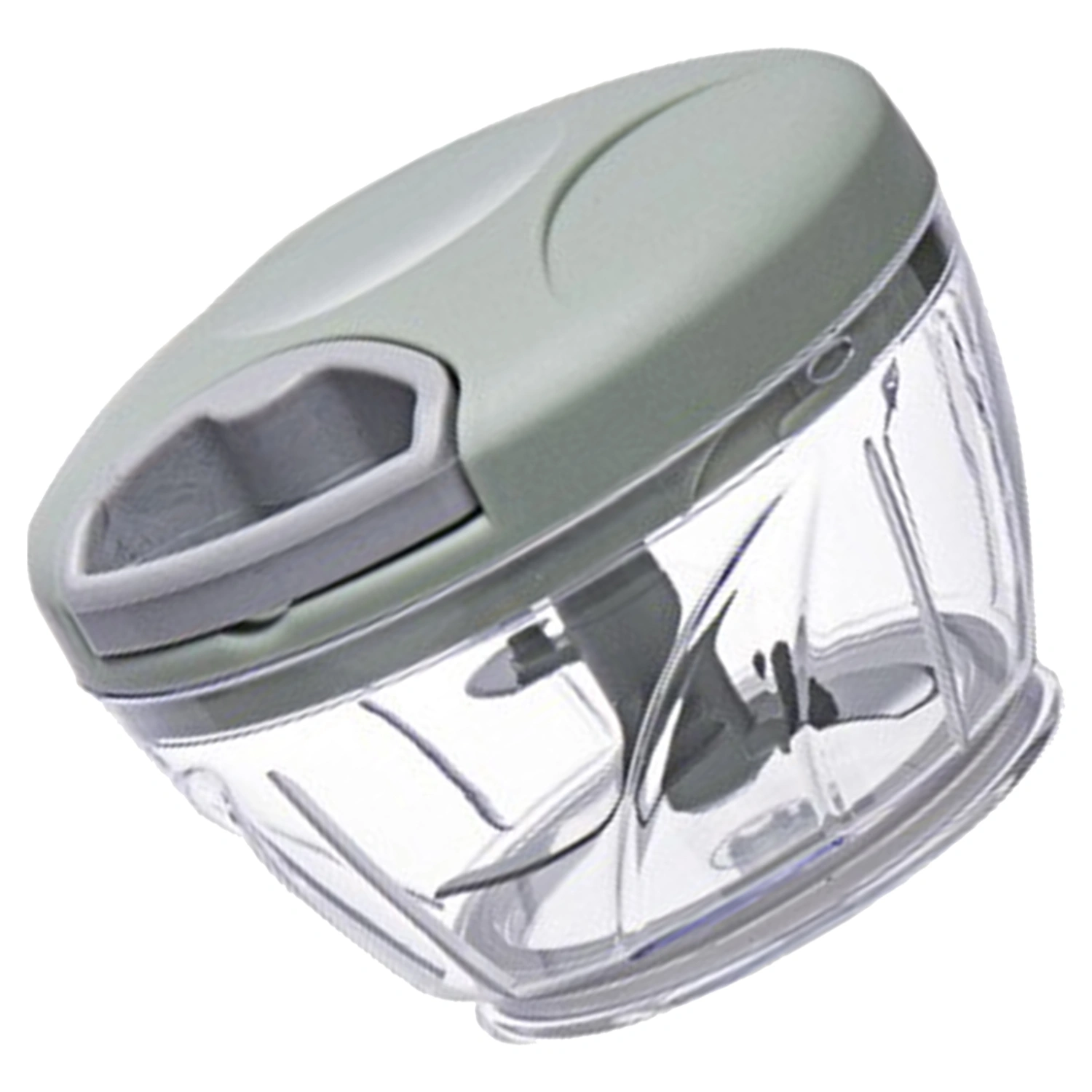 500ml Meat Grinder Manual Fruit Vegetable Nuts Herbs Chopper for Kitchen Cooking Green Garlic Cutter
