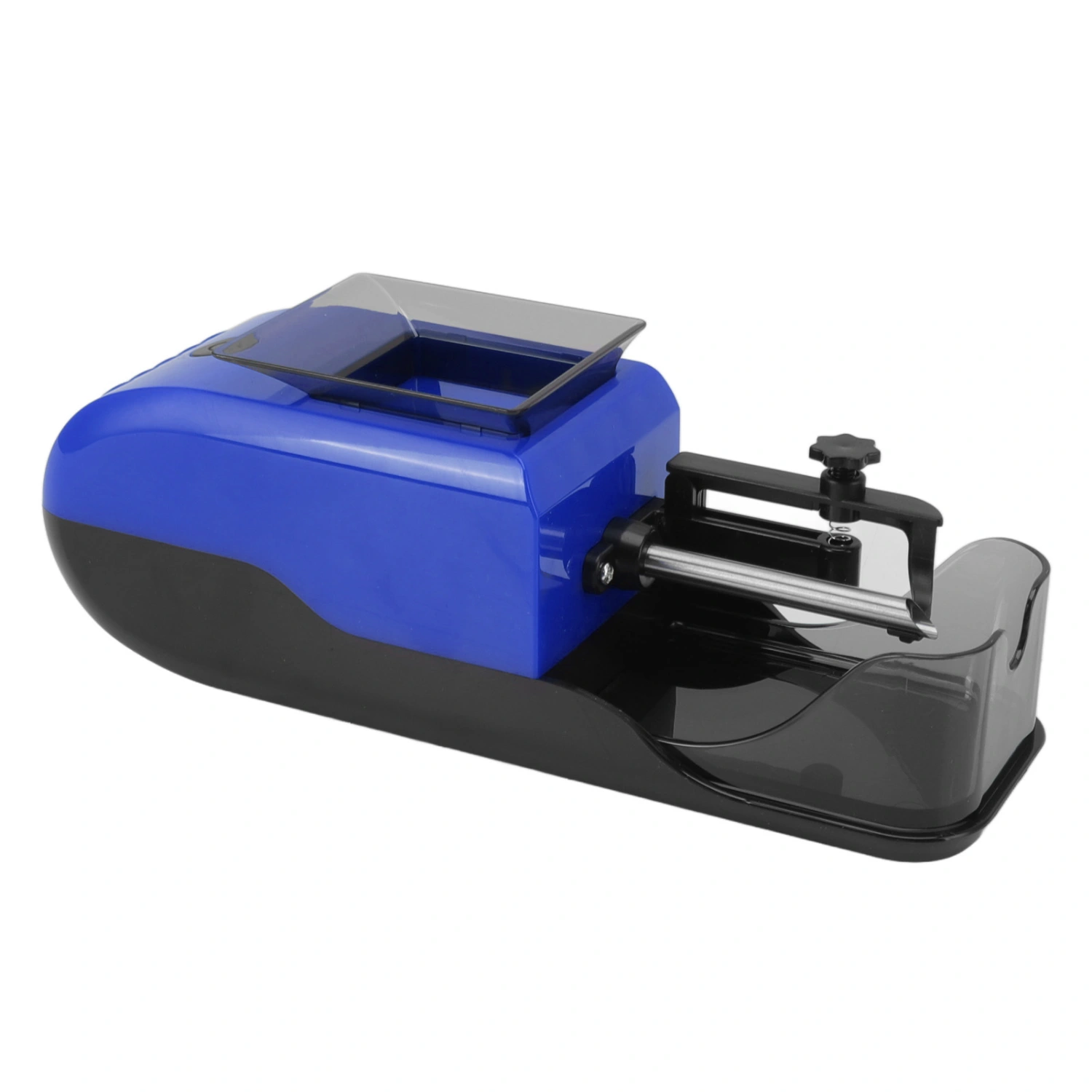 8mm Full Automatic Cigarette Rolling Machine Electric Cigarette Roller Maker 100‑240V Blue EU Plug