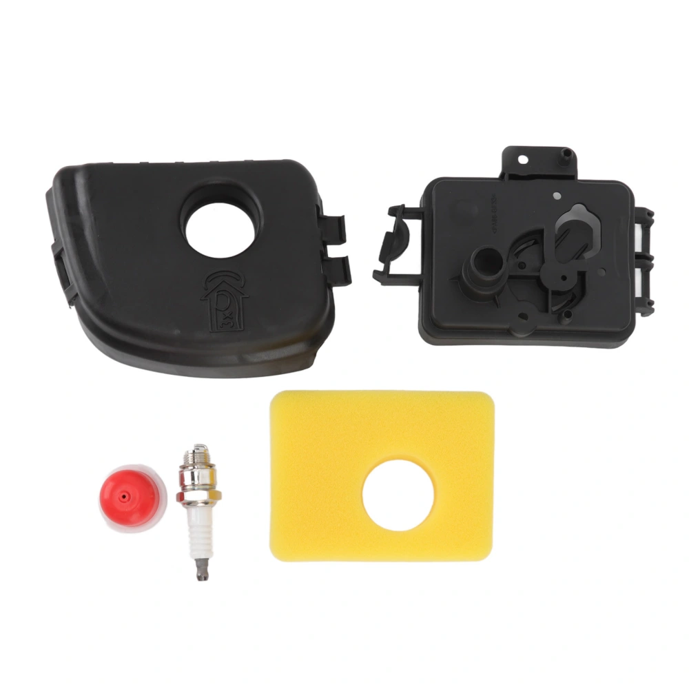 595660 595663 Air Filter Cover Kit Air Cleaner Cover with Primer Bulb Foam Filter Ignition Plug for 450E 500E 550E Engine