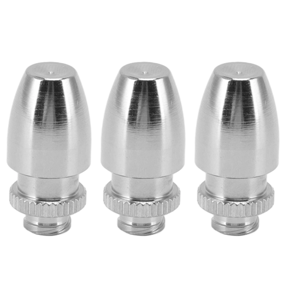 3Pcs Pig Drug Nasal Sprayer Stainless Steel Nose Medicine Sprinkler Dropper Accessory