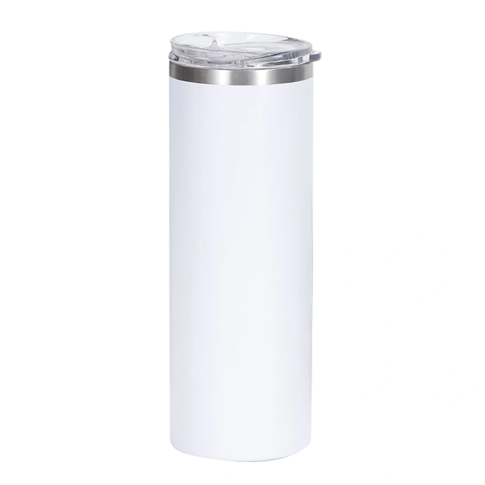 20oz Vacuum Stainless Steel Water Bottle Double Layer Insulation Water Bottle White