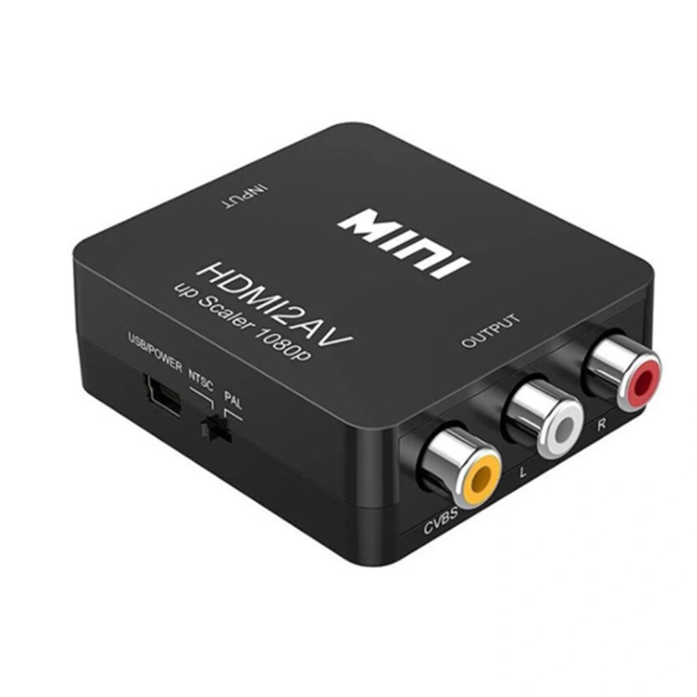 Mini AV to HD Multimedia Interface Converter Micro HD to AV Adapter HD Video Converter Box Plug and Play