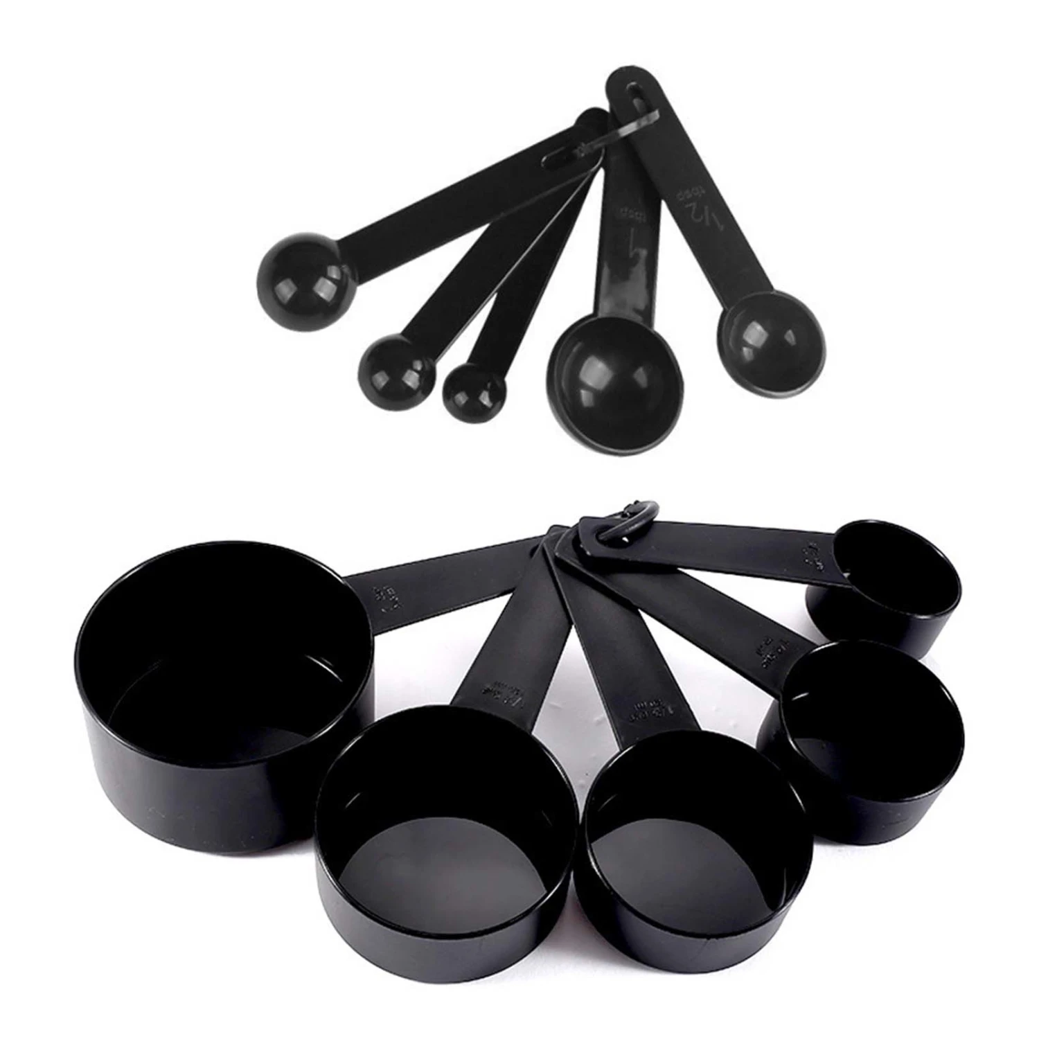 10Pcs Measuring Spoon Set Safe Durable PP Baking Measuring Spoons for Kitchen Gadgets