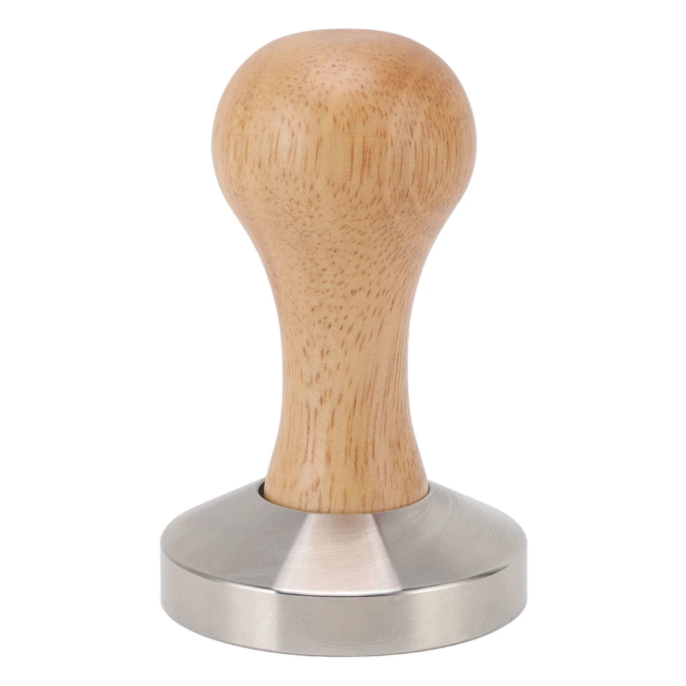 Coffee Tamper Multipurpose 304 Stainless Steel Flat Base Coffee Powder Bean Press Hammer for Coffee Making 58mm/2.28in