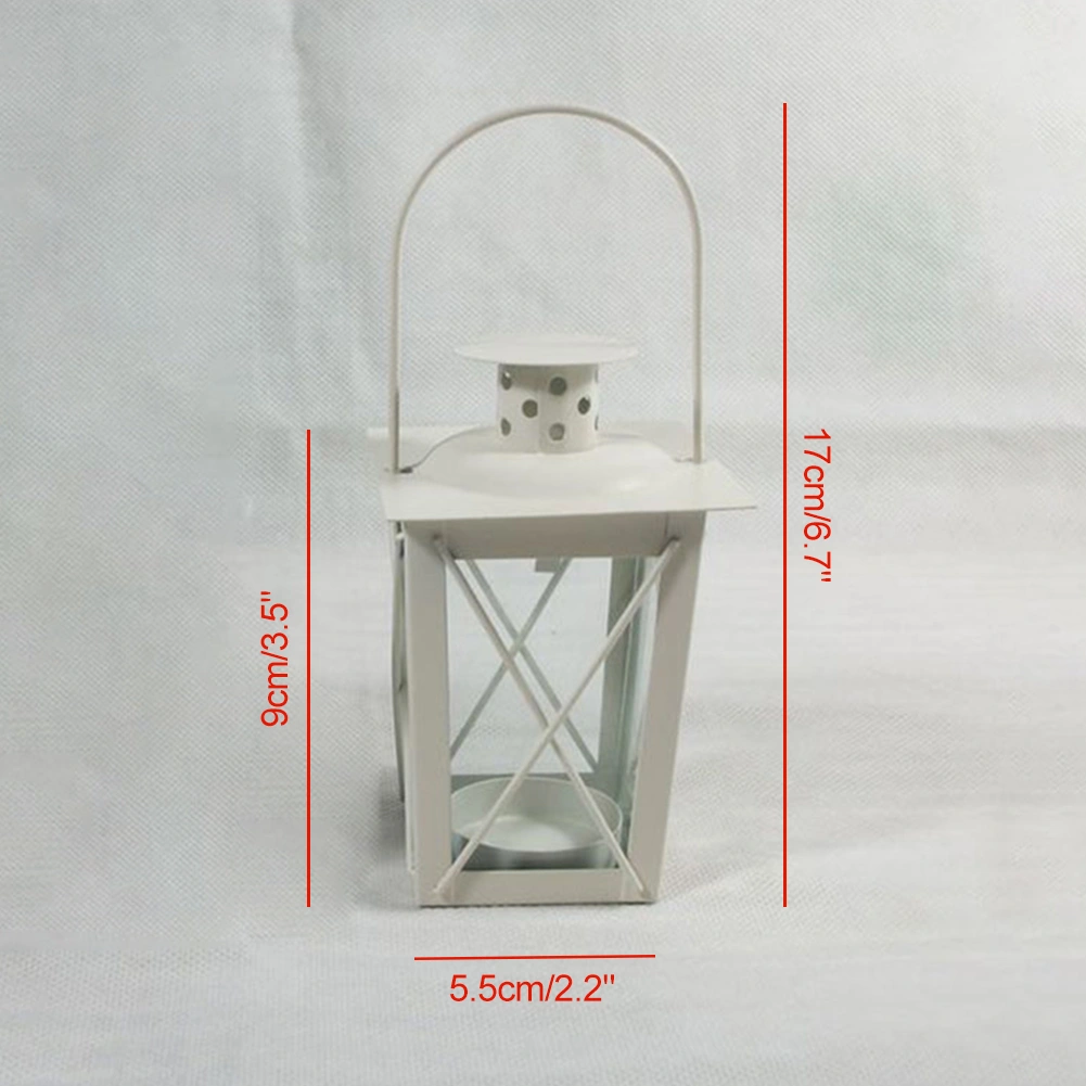 Vintage Metal Mini Decorative Candle Lanterns Tealight Candle Holder Decoration for Birthday Parties Wedding Centerpiece