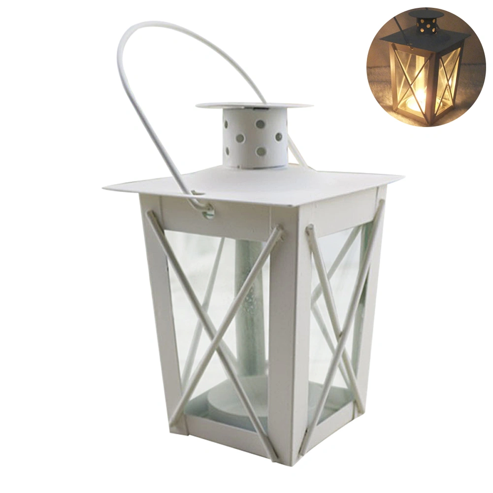 Vintage Metal Mini Decorative Candle Lanterns Tealight Candle Holder Decoration for Birthday Parties Wedding Centerpiece