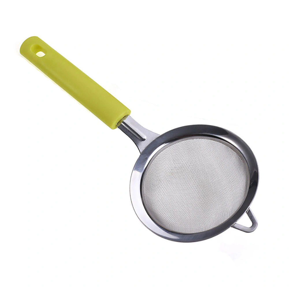 Hand-held Flour Sieve Stainless Steel Wire Flour Sieve Kitchen Flour Filters