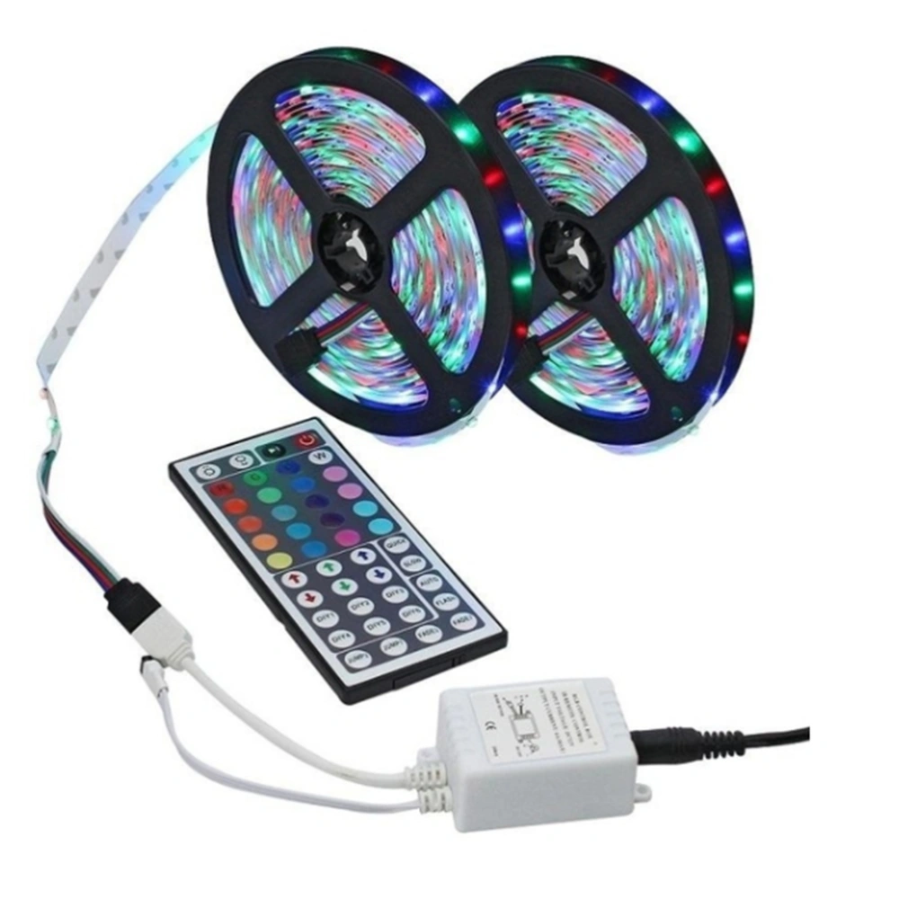 5/10/20M Flexible LED Strip RGB Color Changing Light Bar with IR Remote Controller