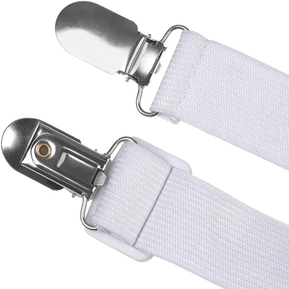 8pcs Bed Sheet Clip Adjustable Mattress Suspenders Clip Elastic Bed Holder Fastening Straps for Bed Sheets Sofa Covers
