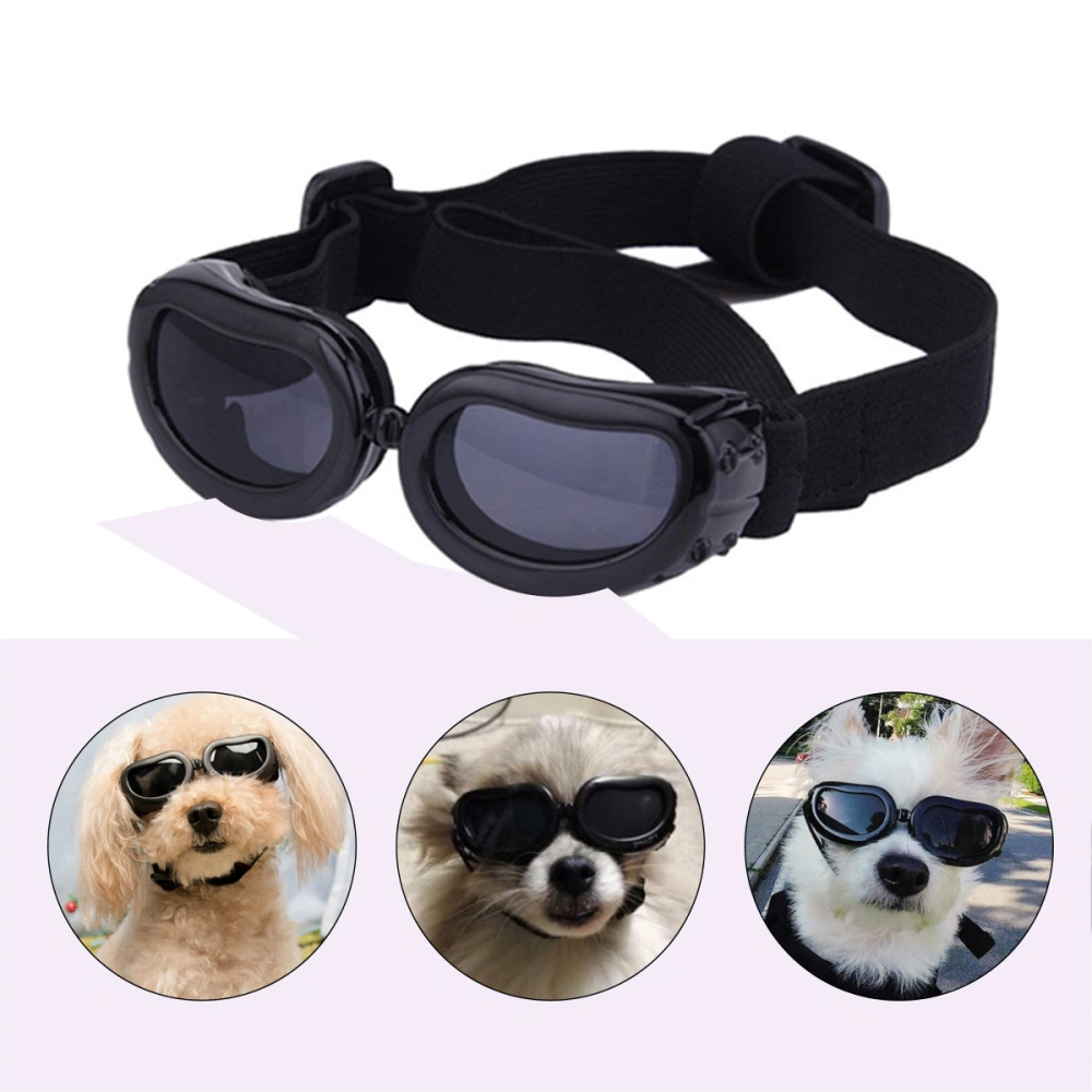 Dog Goggles Small Dog Sunglasses Waterproof Windproof UV Protection Dog Goggles for Doggy Puppy