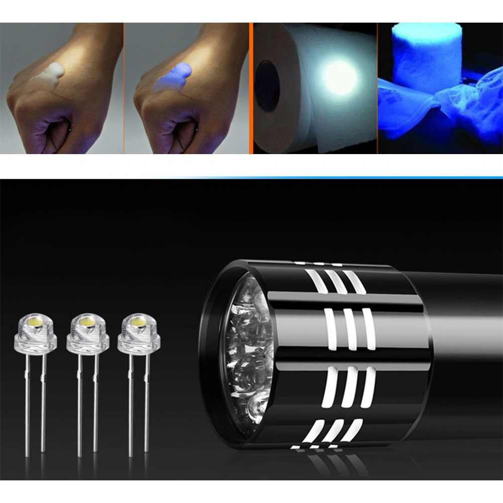 Multifunction UV Flashlight Portable UV Torch Flashlight UV Money Detector Light