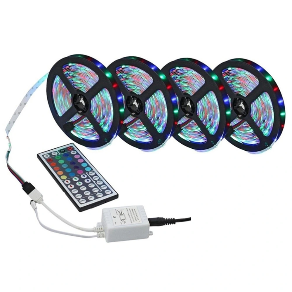 5/10/20M Flexible LED Strip RGB Color Changing Light Bar with IR Remote Controller