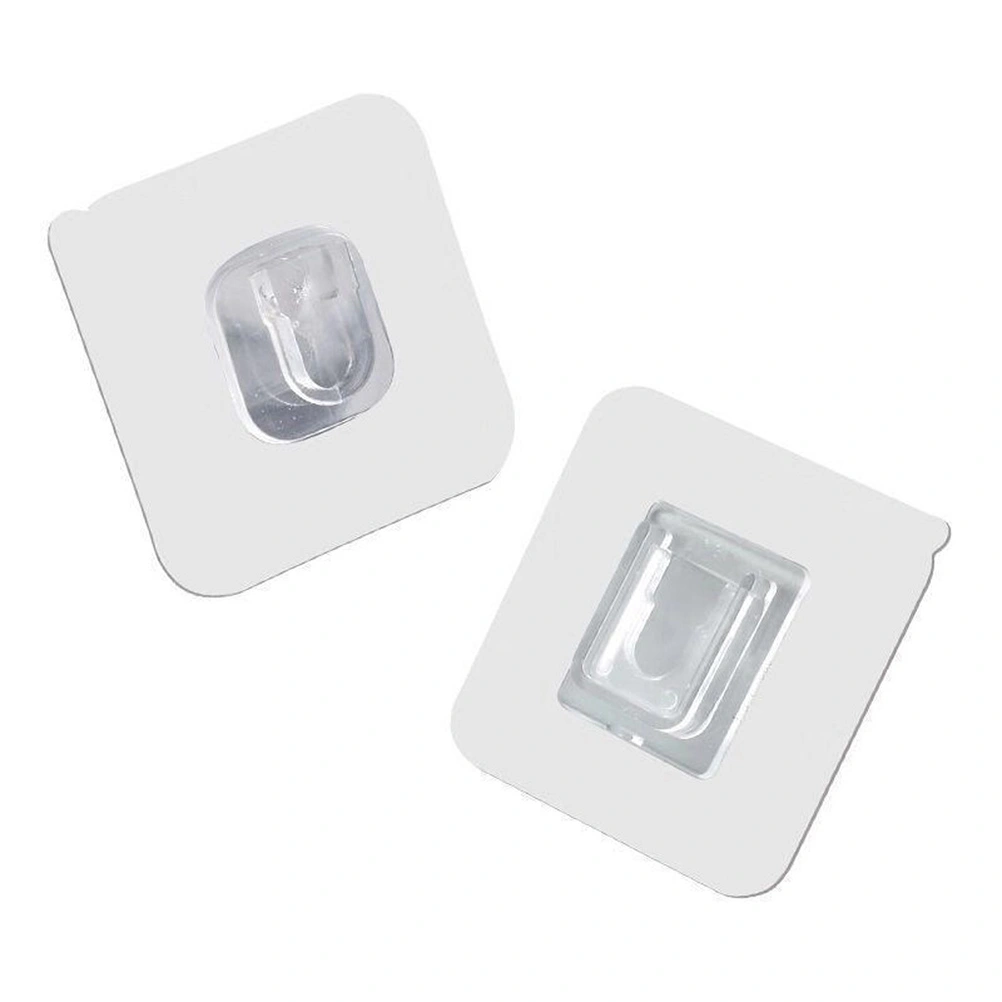 10PCS Wall Mounted Holder Free Strong Adhesive Hanger Punch Free Hanging Hook for Home Bathroom