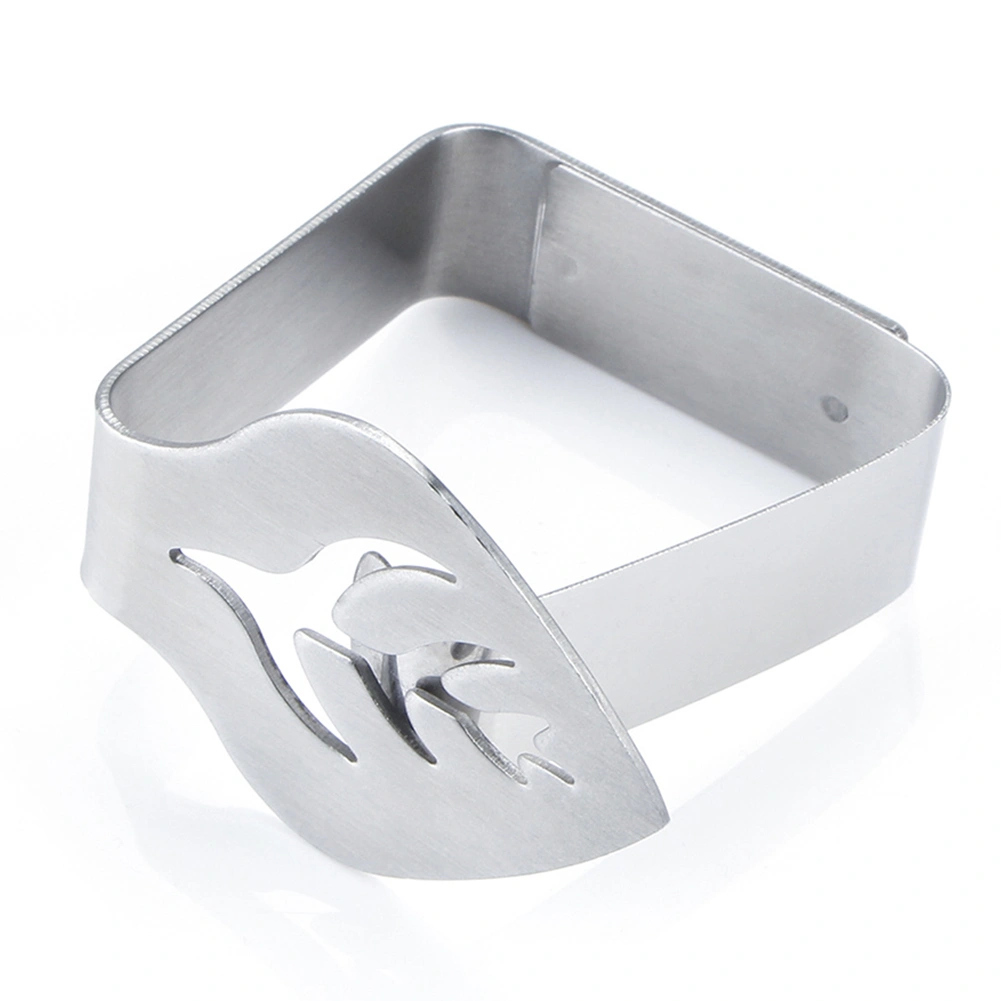 4PCS Stainless Steel Table Cloth Clips Adjustable Table Cover Clamps Table Cloth Holders for Home Picnic Party Wedding Outdoor and Indoor