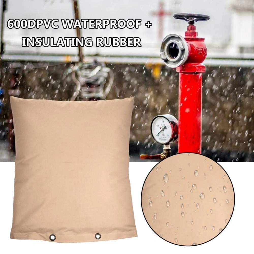 Pipe Insulation Bag Backflow Preventer Protection Backflow Winter Cover Insulated Pouch Valve Sprinkler Spout Cover