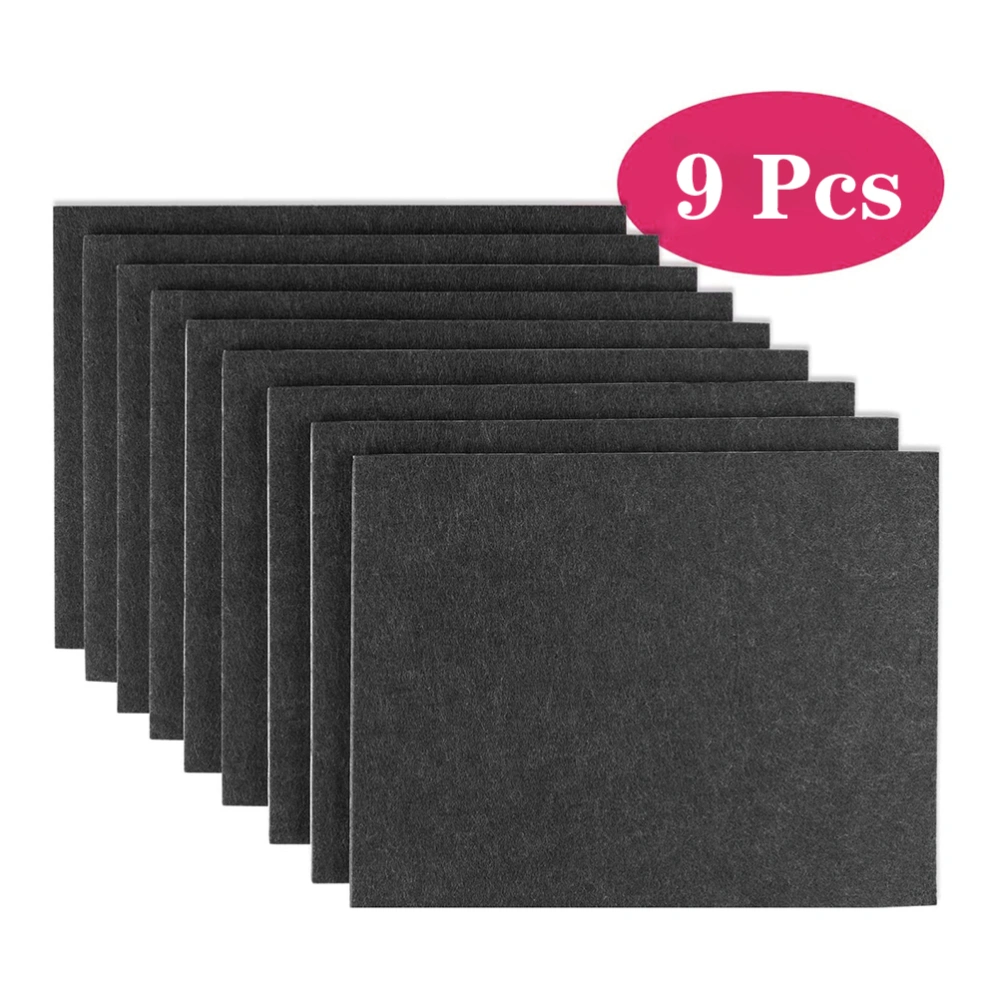 9pcs Furniture Felt Pads Self Adhesive Cuttable Felt Chair Pads Anti Scratch Floor Protectors Furniture Pads