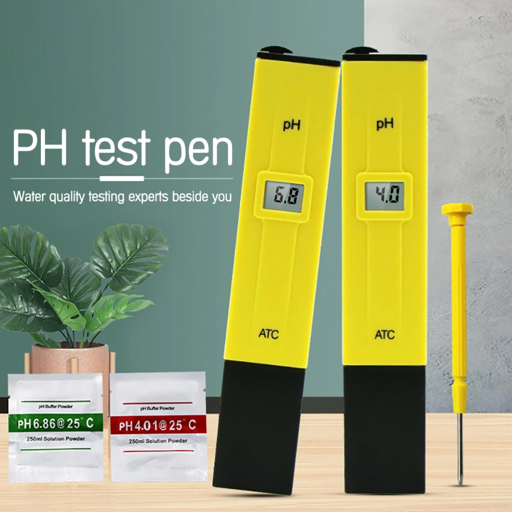 Digital PH Meter Tester LCD Display Water Quality Meter High Accuracy Aquarium Water Test