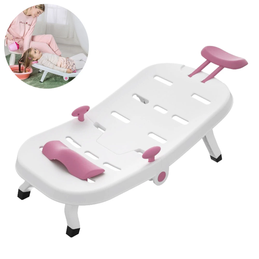 Children's Shampoo Recliner Foldable Adjustable Shampoo Chair Shampoo Bed