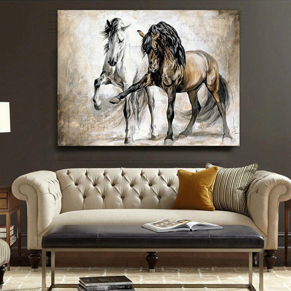 Animals Horse Unframed Painting Wall Art Picture Painting for Home Decoration