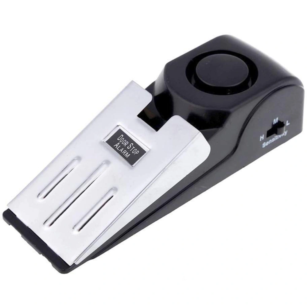 Door Stopper Alarm Portable 120dB Entrance Alert Door Stop Alarm for Travel Home Apartment House