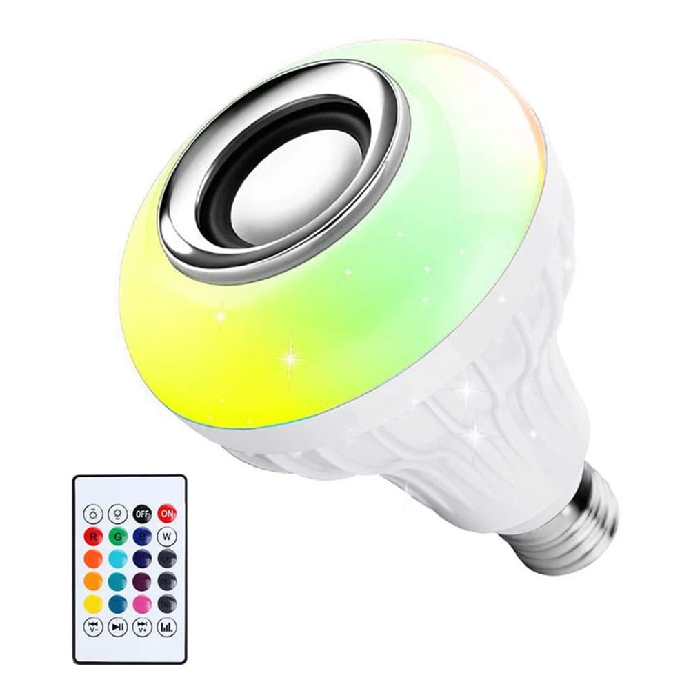 Bluetooth Music Bulb RGB LED Bulb Color Changing with Remote Control for Party Home Bedroom Bar