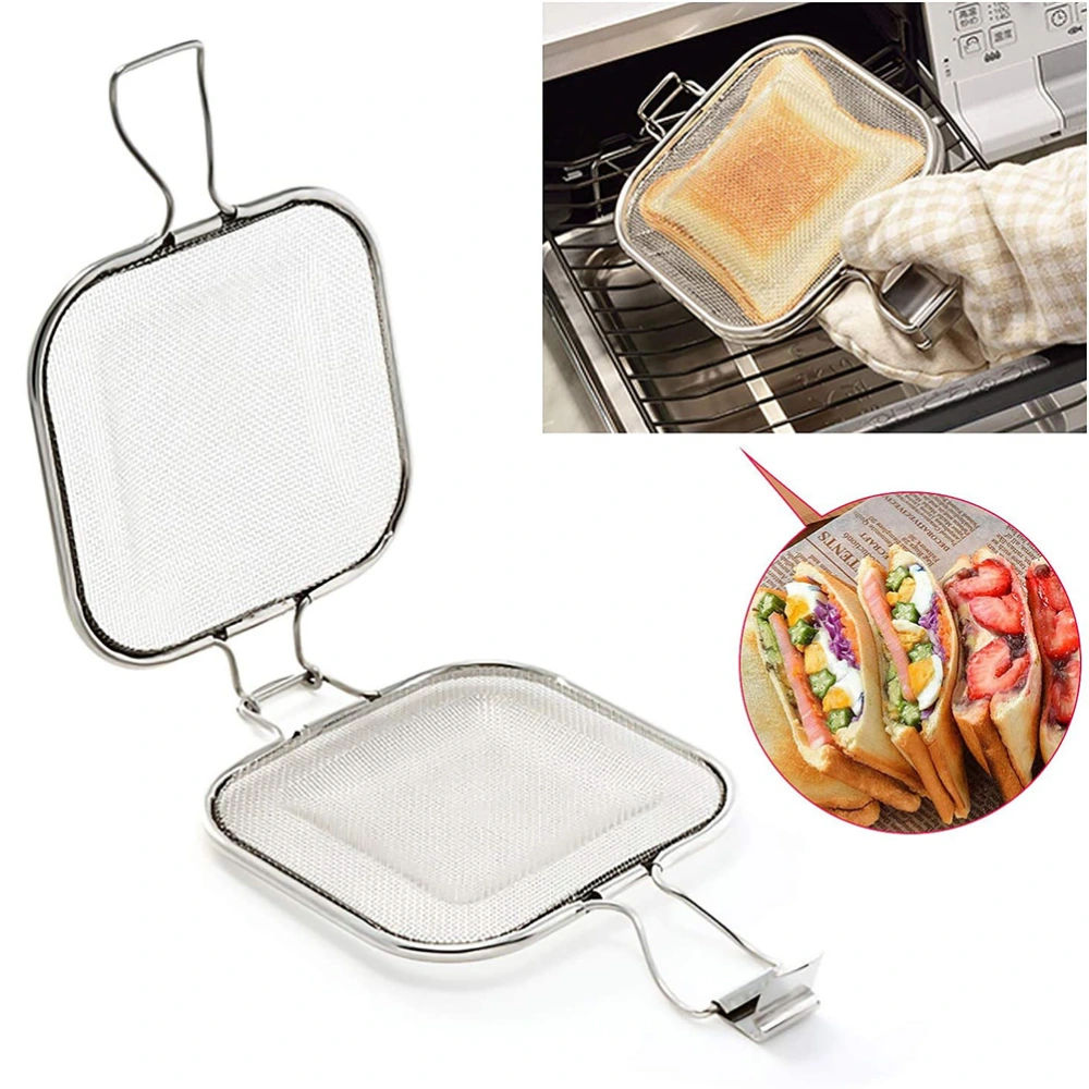 Stainless Steel Baking Rack Bread Sandwich Grilling Net Cooling Rack for Home Baking Tools