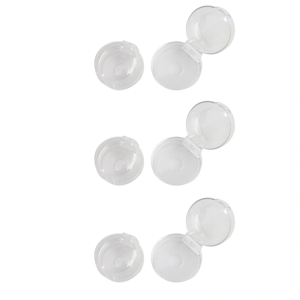 6Pcs Clear Stove Knob Safety Covers Child Safety Guards Heat Resistant Child Proof Lock for Oven Stove Top Gas Range