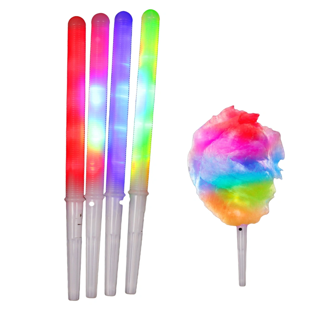 LED Glowing Sticks Sticks Suitable for Cotton Candy Machine Light Up Sticks