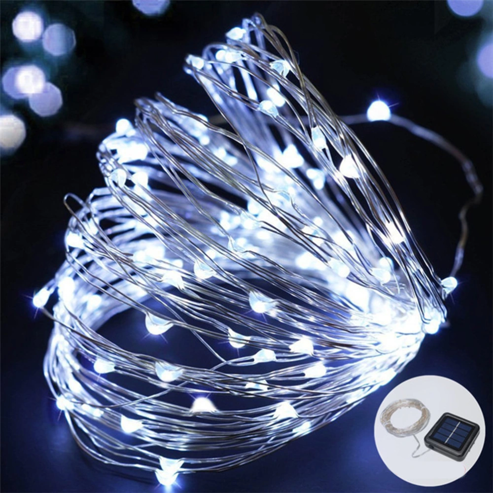 Solar Powered String Lights Fairy String Light for Outdoor Wedding Party Seasonal Decorations