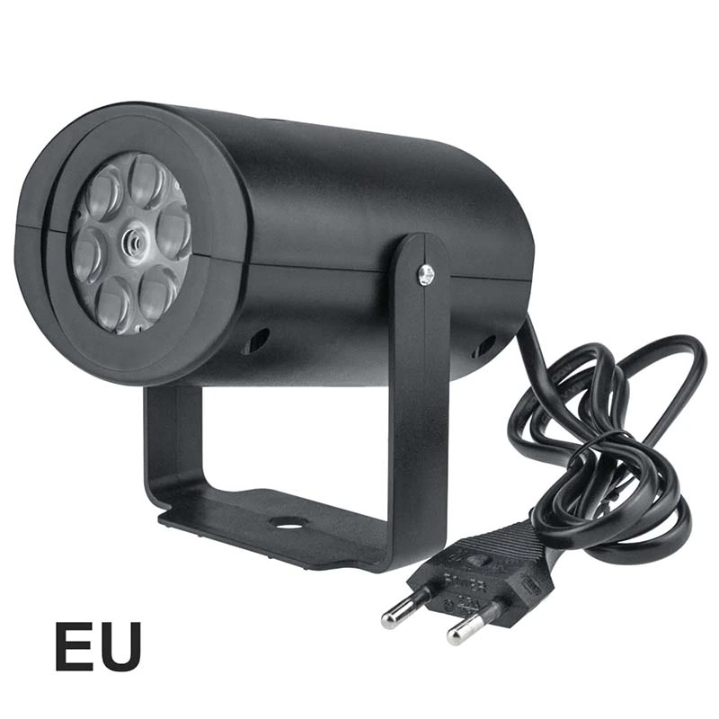 12 Patterns LED Christmas Moving Snowflakes Projector Holiday Garden Landscape Decoration
