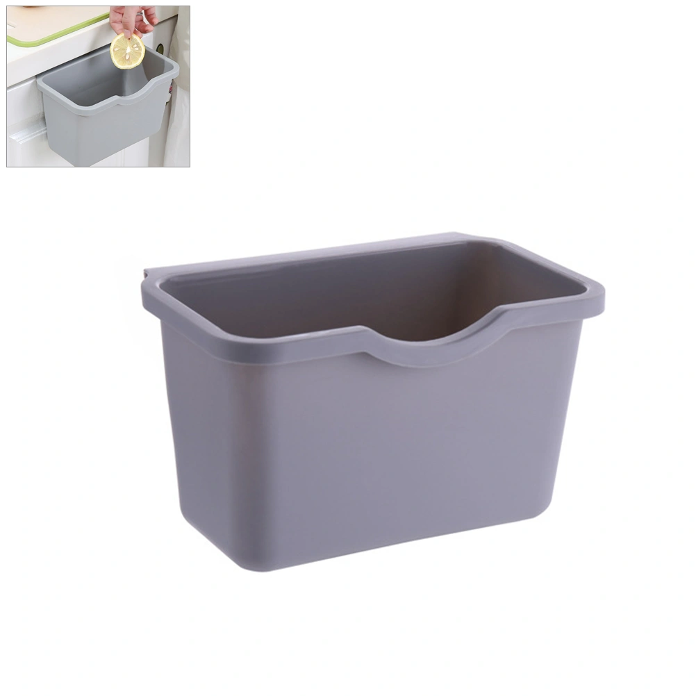 Kitchen Cabinet Door Plastic Basket Hanging Trash Can Waste Bin Garbage Bin Box