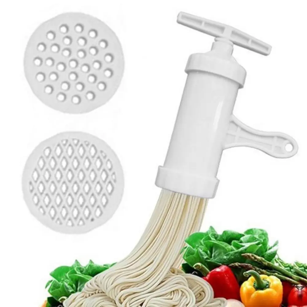 Plastic Manual Pasta Maker Noodle Press Machine Spaghetti Machine Manual Kitchen Tools