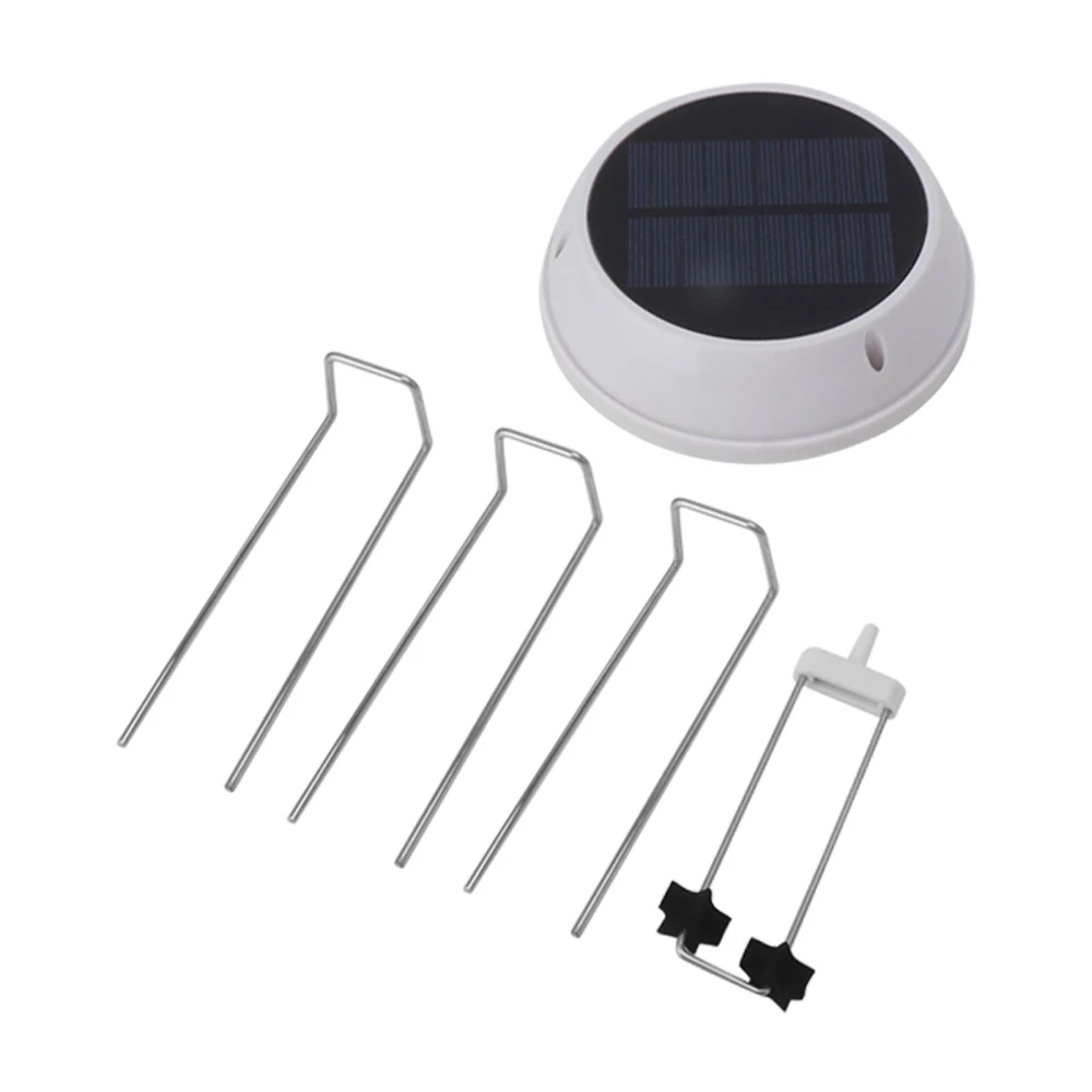 Solar Water Agitator Bird Bath Waterer Wiggler Water Mixer Solar Powered with Built in 3.7V 800mAh Backup Lituium Battery