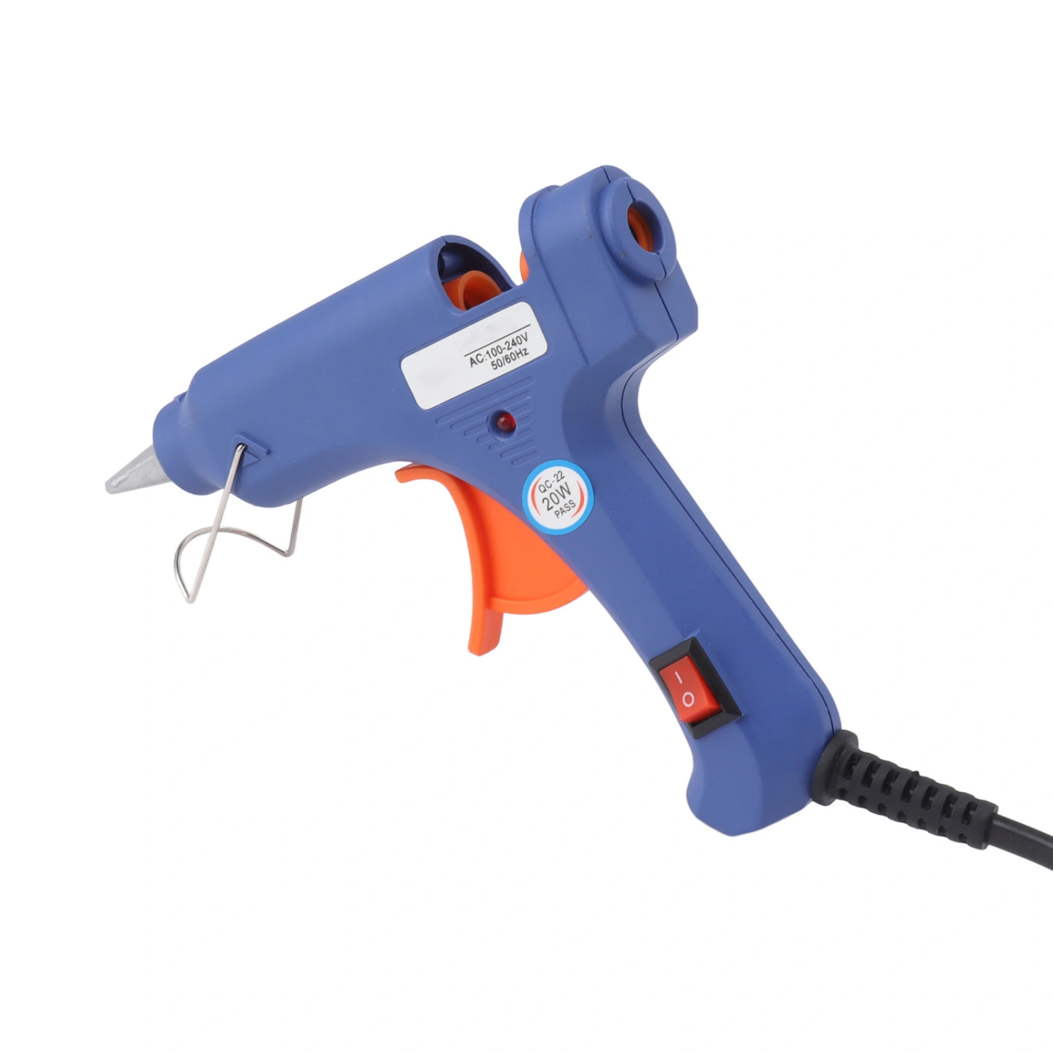 20W Hot Melt Glue Machine Portable Manual Electric Hot Glue Sticks Tool for DIY Art Craft Home Repair Decor US Plug 100 to 240V