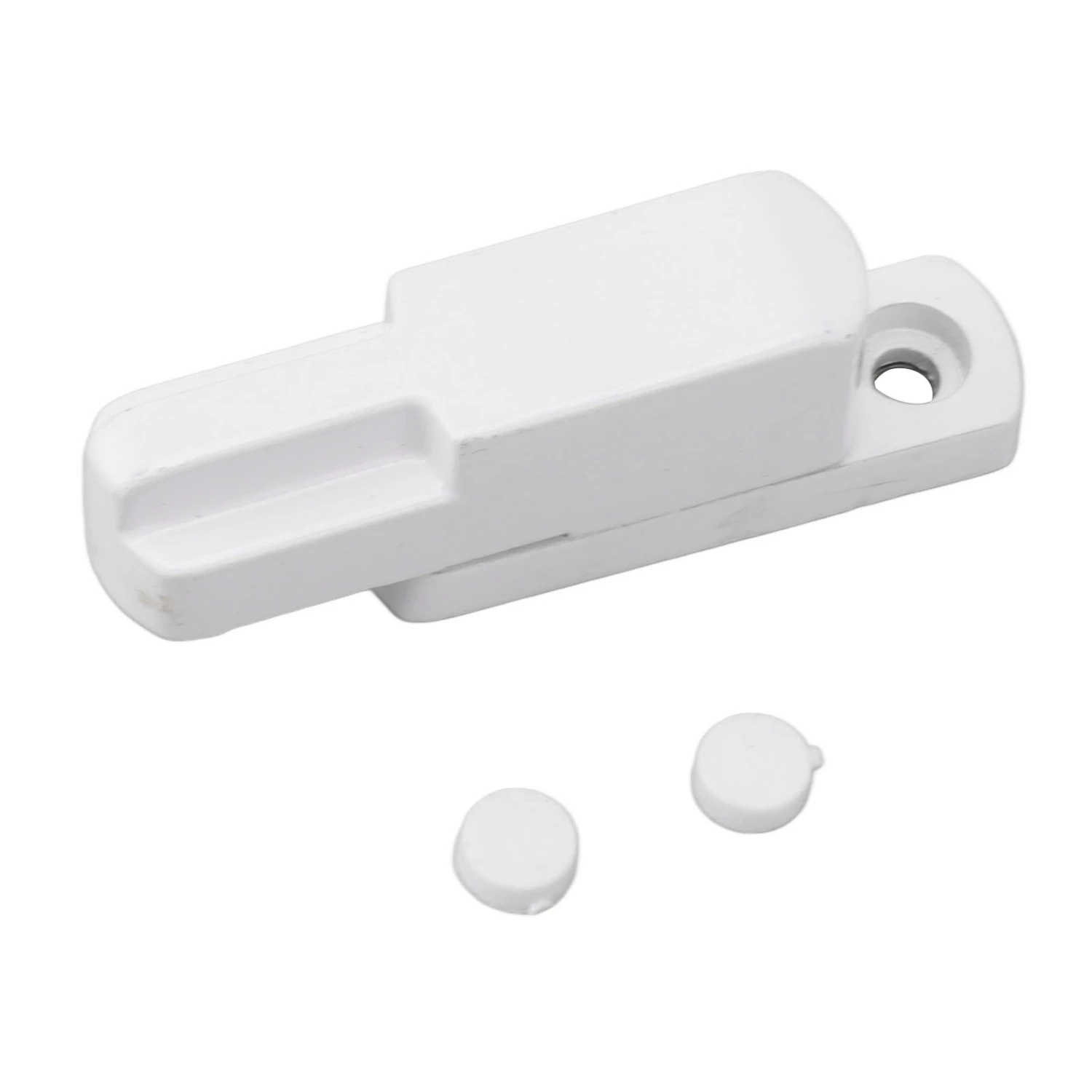 Window Latch Sash Lock Aluminum Alloy Anti Theft T Type Universal Child Proof Safety Lock for Home Security White