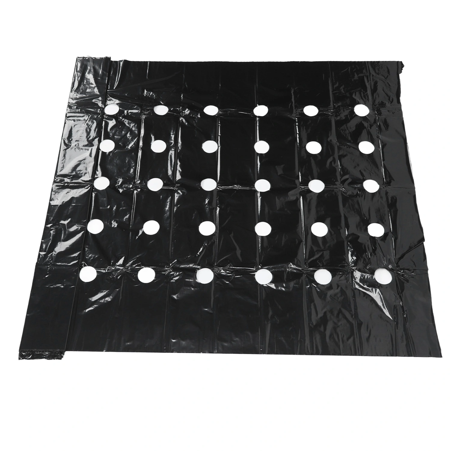 Greenhouse Perforated Mulch High Tenacity Black Durable Perforated PE Mulch Film for Plants Grow