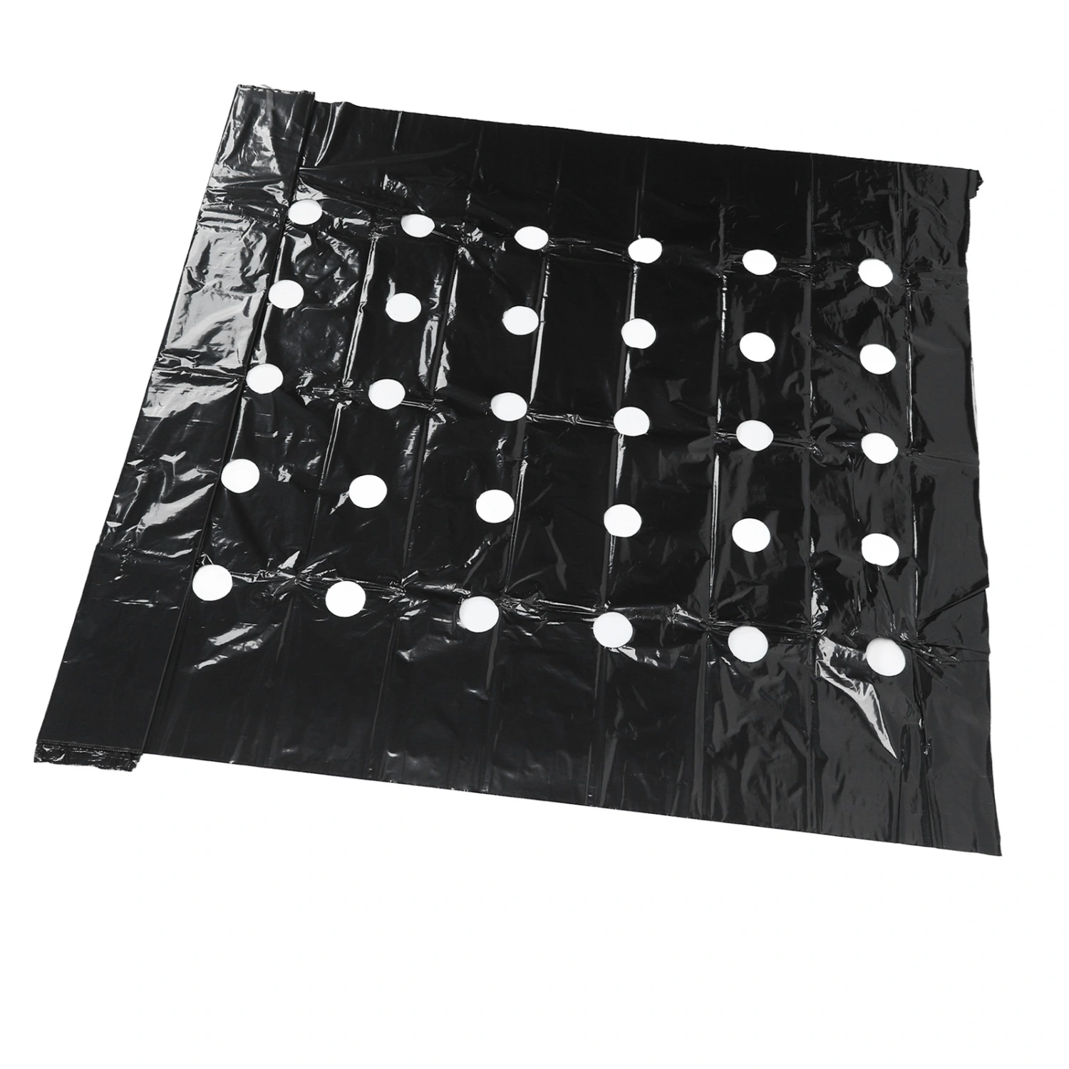 Greenhouse Perforated Mulch High Tenacity Black Durable Perforated PE Mulch Film for Plants Grow
