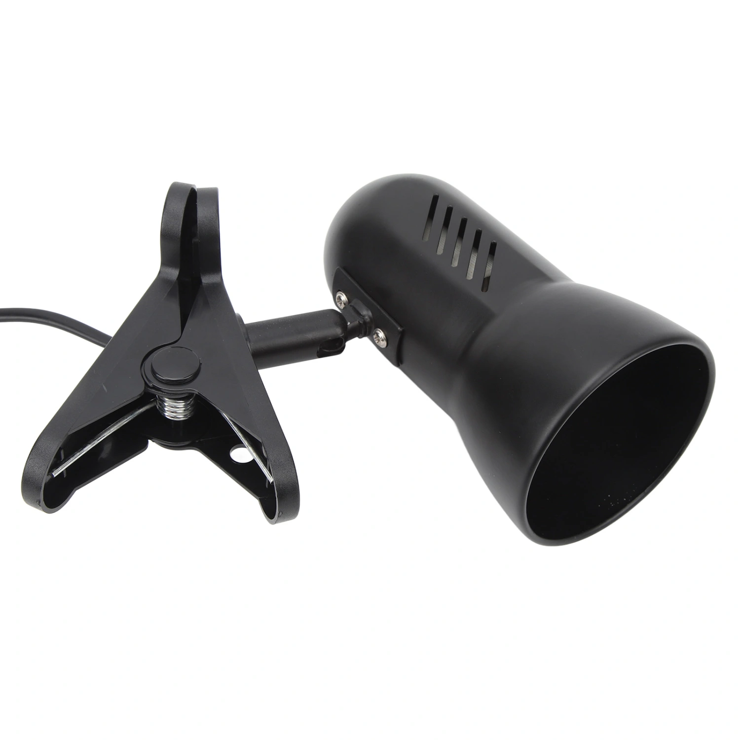 LED Clamp Work Lamp 360 Degree Rotatable Head E27 Table Lamp Holder Plug and Play Clip On Reading Light EU Plug 85‑265V