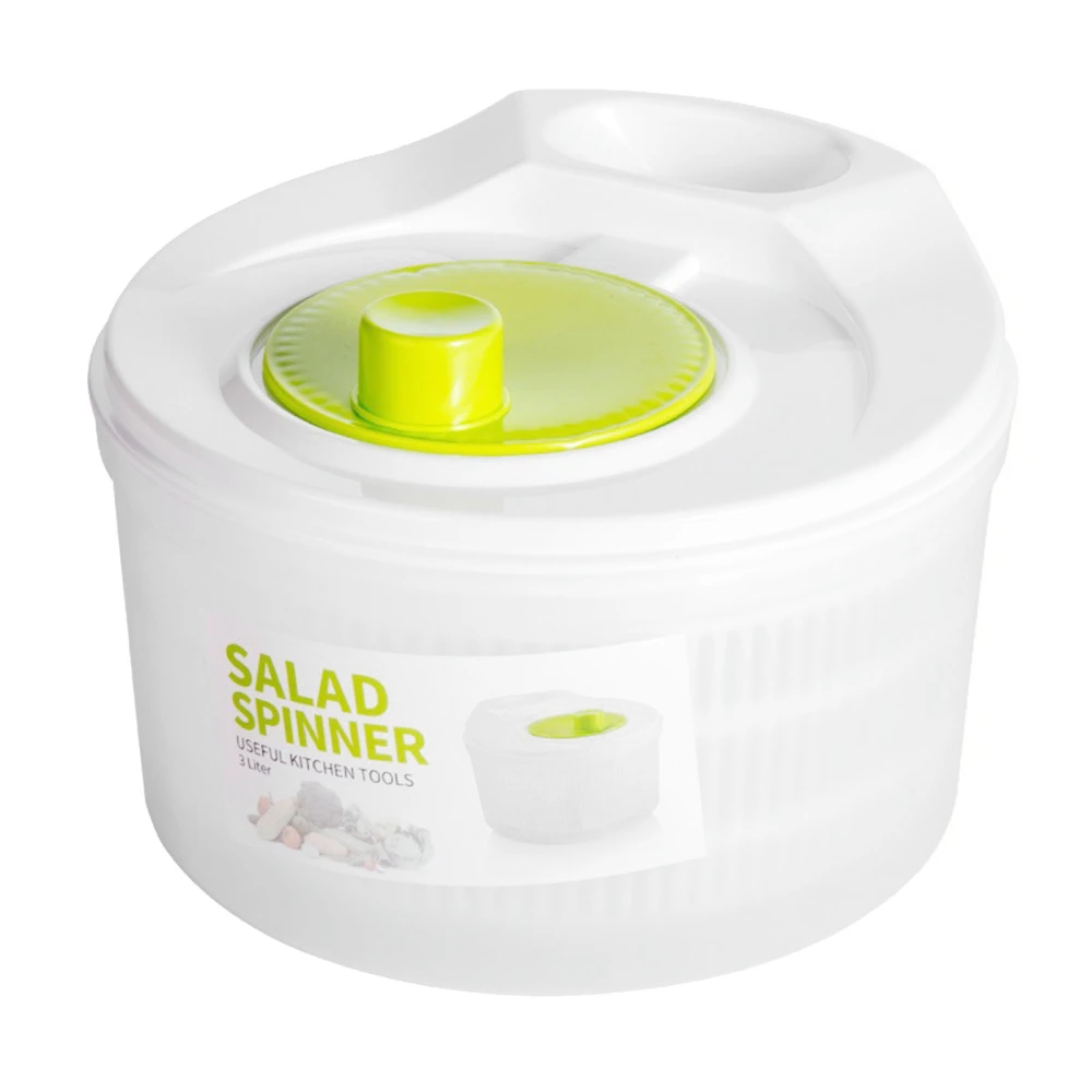 Salad Spinner Plastic Multifunctional Lettuce Vegetable Dryer Fruit Veggie Bowl for Home Kitchen